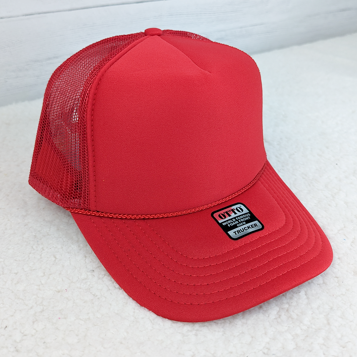 Red Foam Trucker Hat
