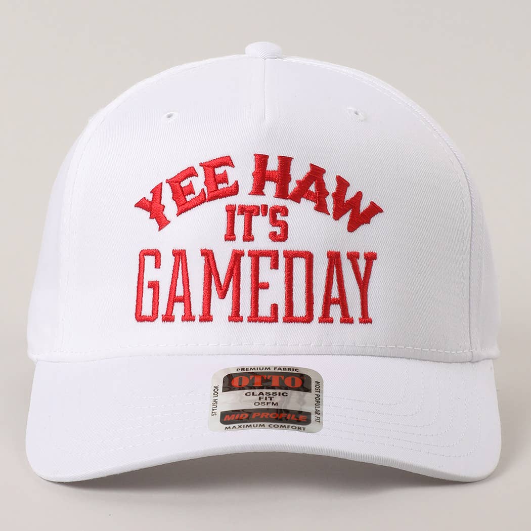 YEE HAW IT'S GAMEDAY Embroidered Trucker Hat