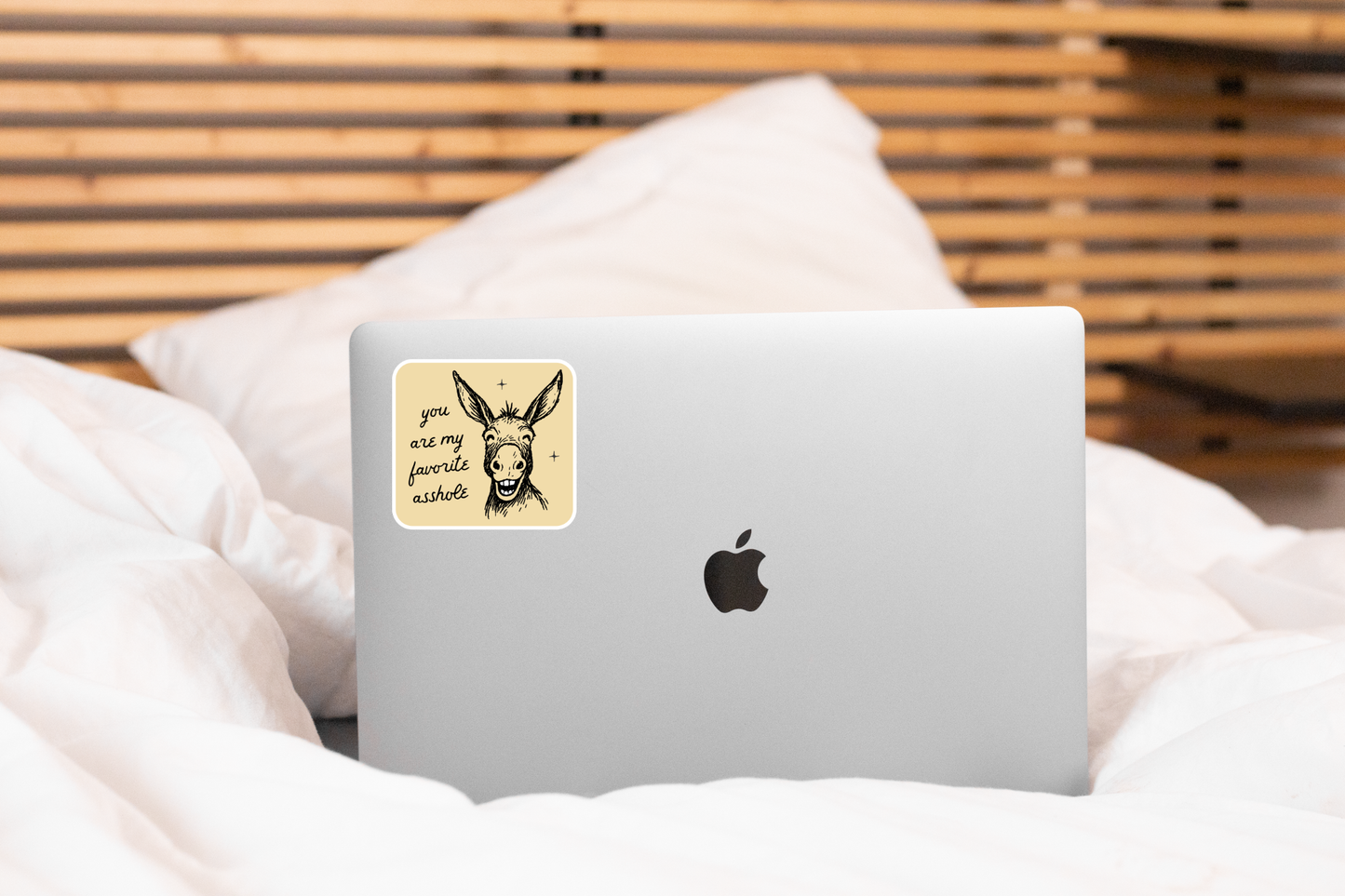 You Are My Favorite Asshole Sticker - donkey, farm animal