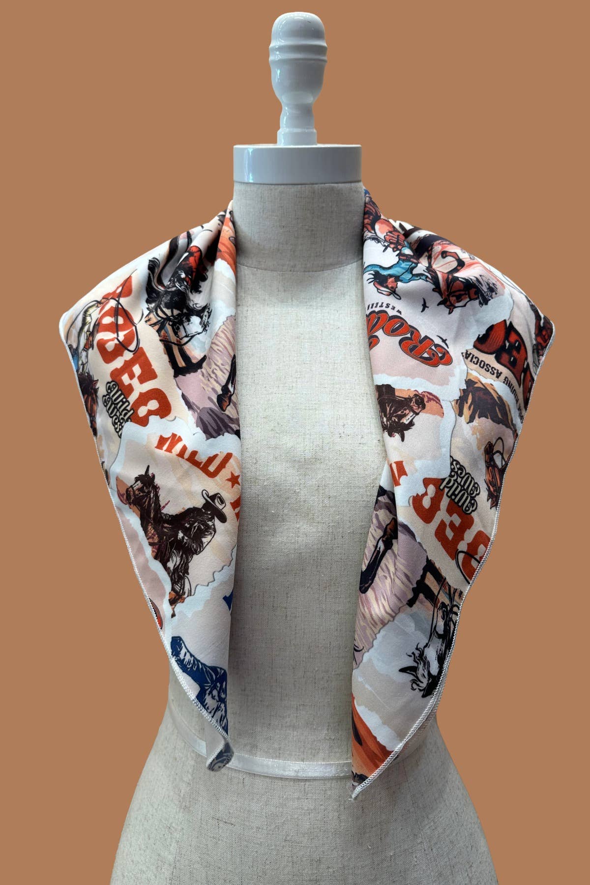 SC-6716-Ciao The Original Rodeo Print Scarf
