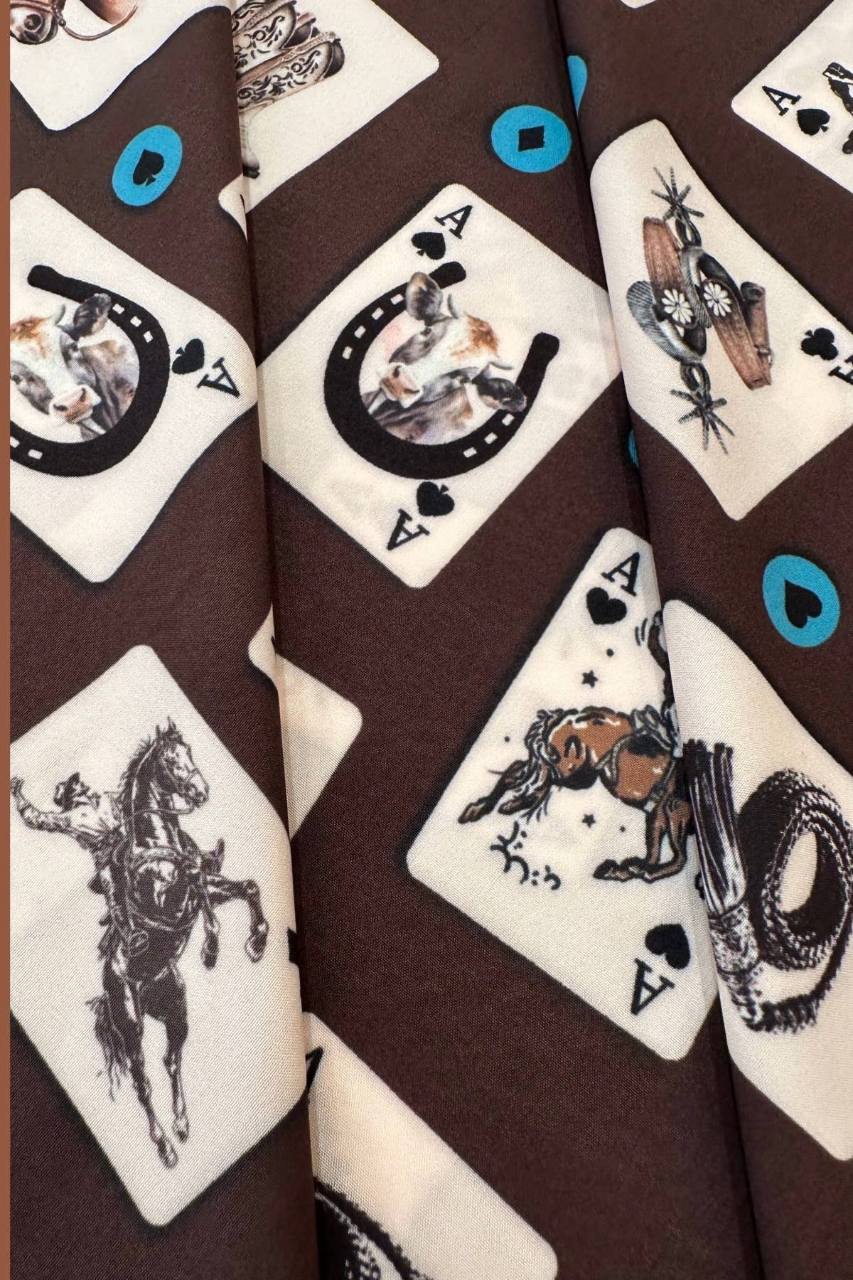 SC-6751-Jade Western Card Print Scarf