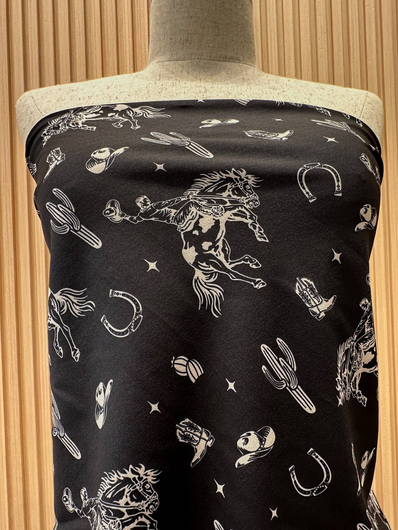 SC-5816-Western Cowboy Rodeo All Over Print Scarf
