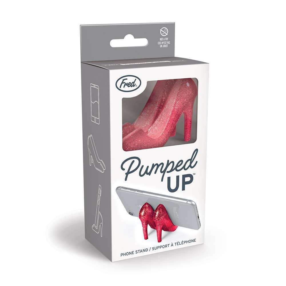 Pumped up - Phone Stand - Ruby Glitter