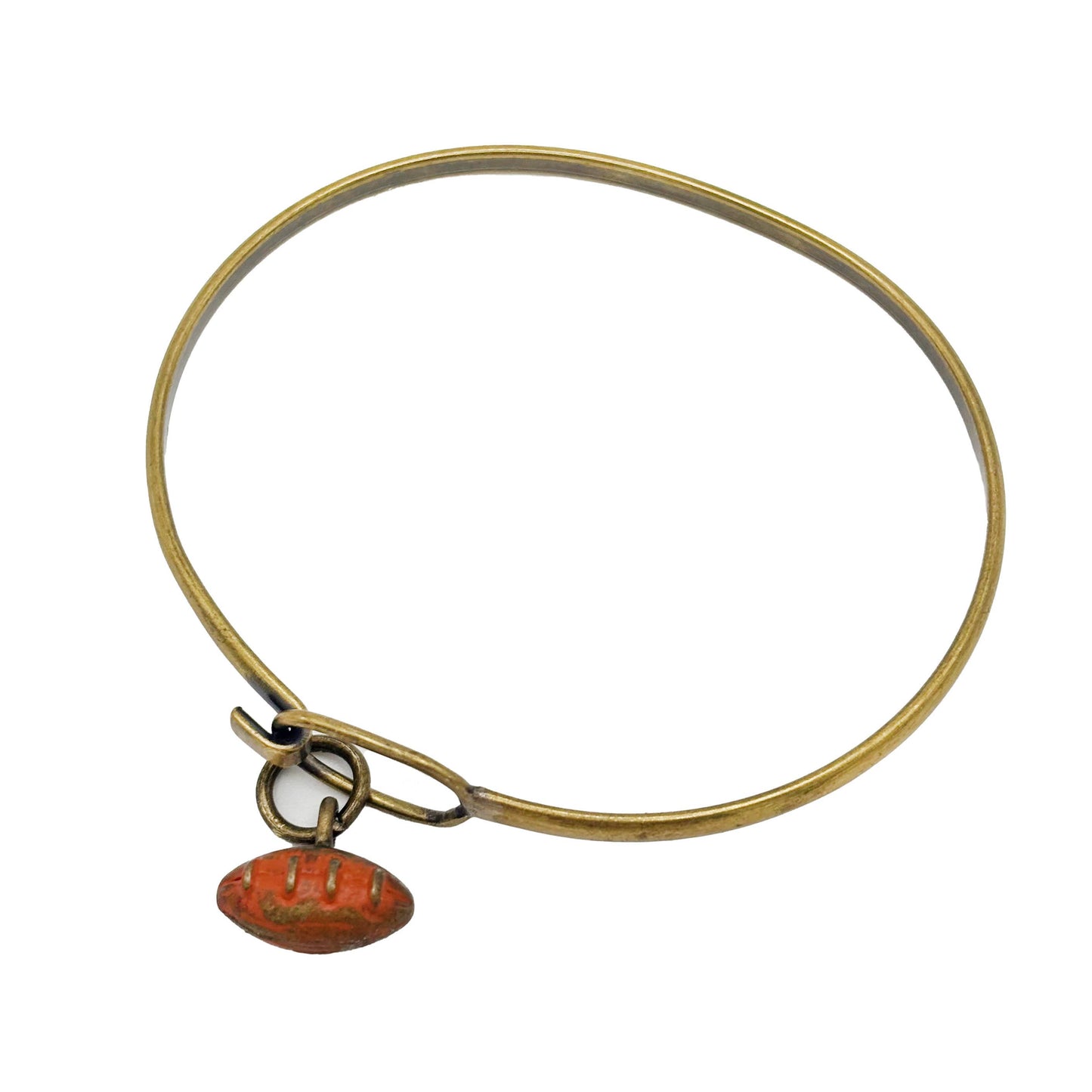 Football Charm Bracelet, Necklace, or Charm Only