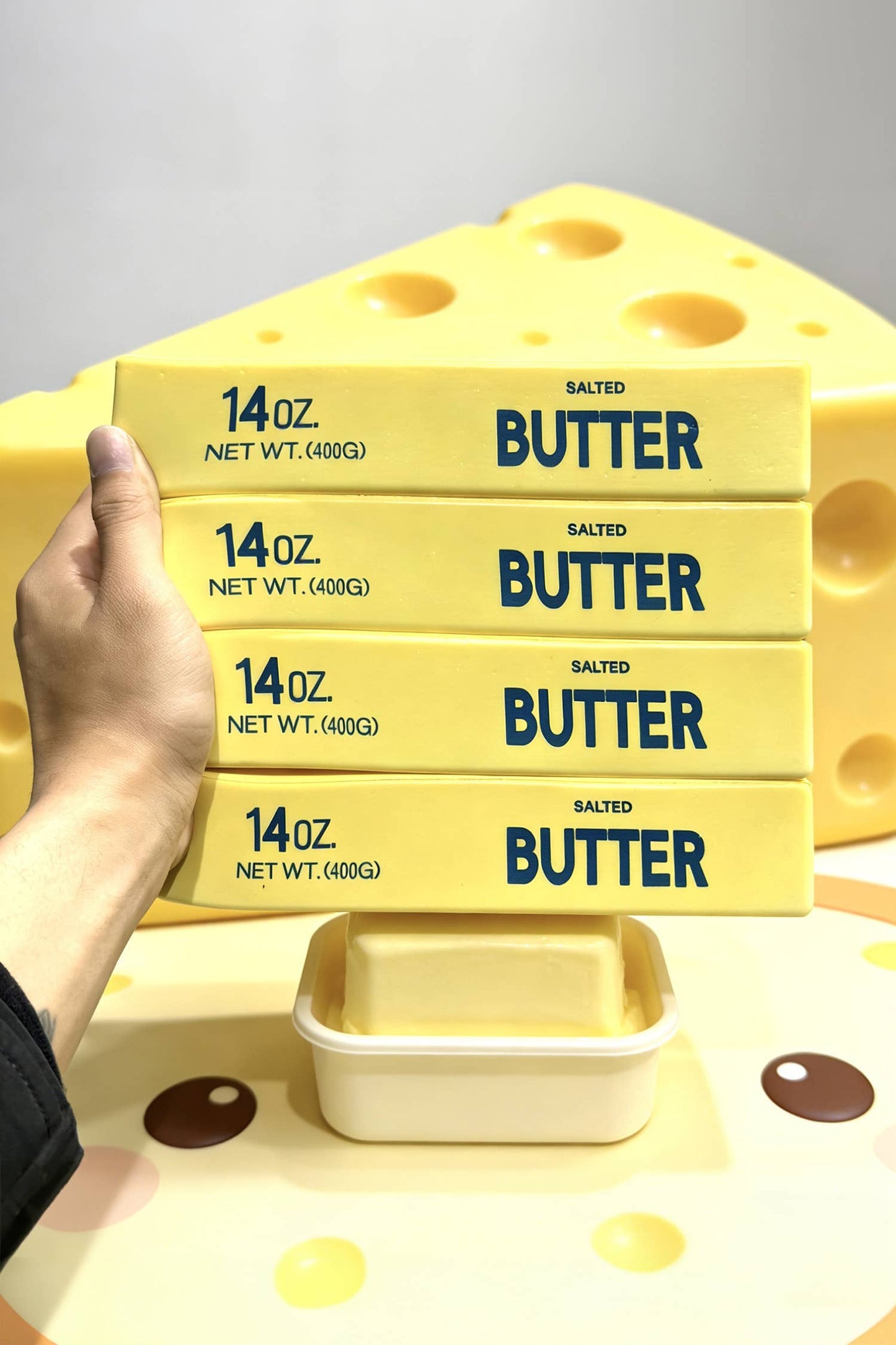 14oz Slow Rising Squishy Butter Stress Relief Toy