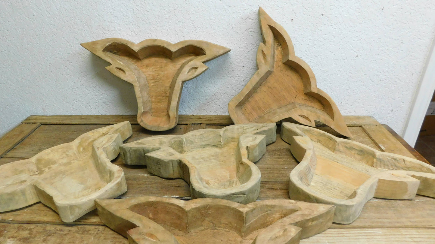 Great Buy-Longhorn Dough Bowl-10x18 in-Large-Unfinished