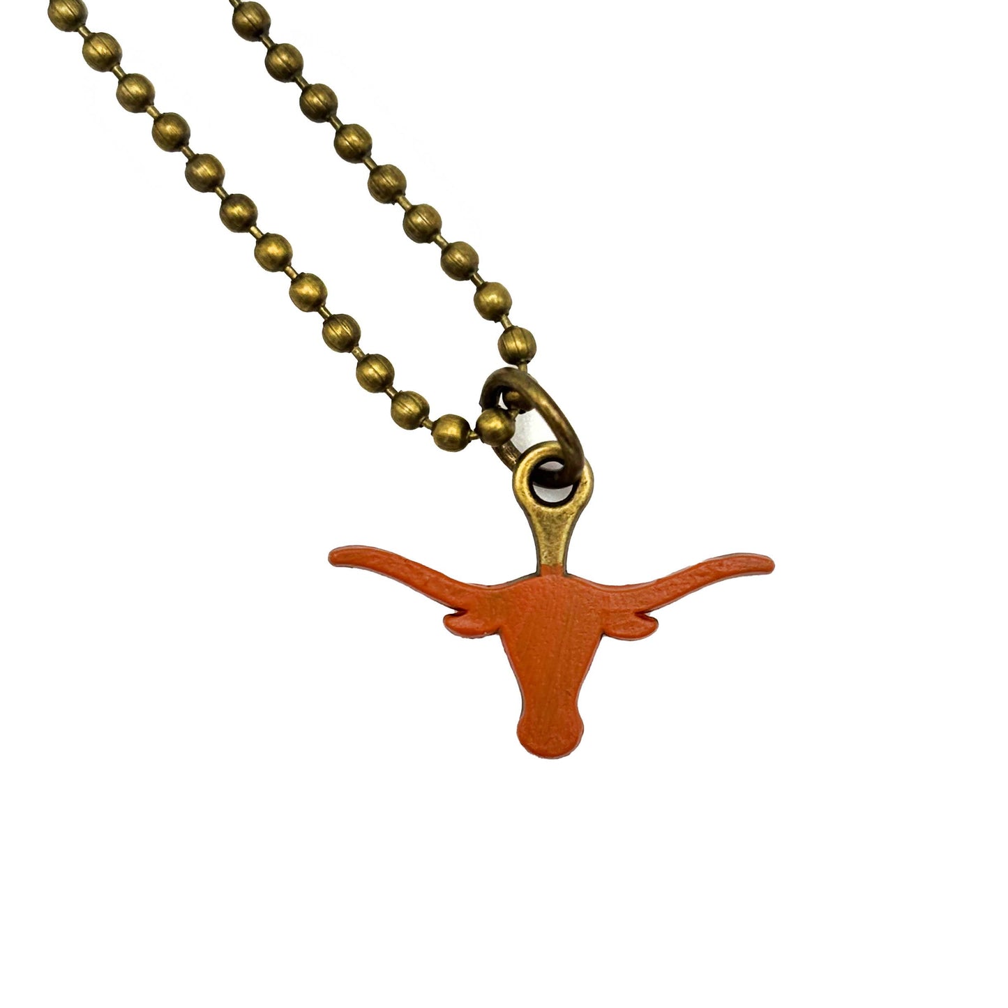 Longhorn Steer Charm (available with bracelet or necklace)
