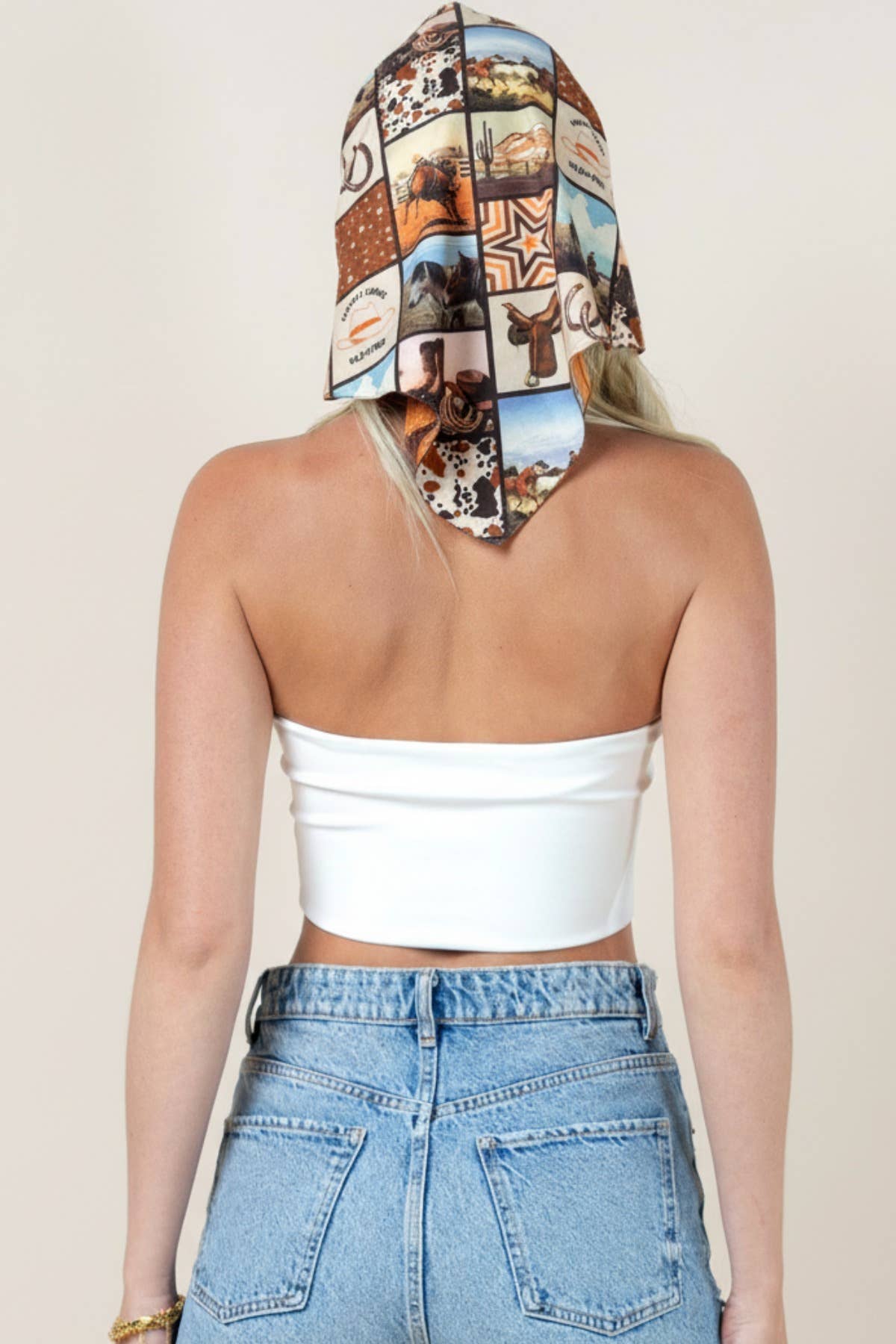 SC-6733-Lidia Western Wild & Free Print Scarf