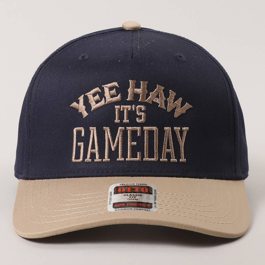 YEE HAW IT'S GAMEDAY Embroidered Trucker Hat