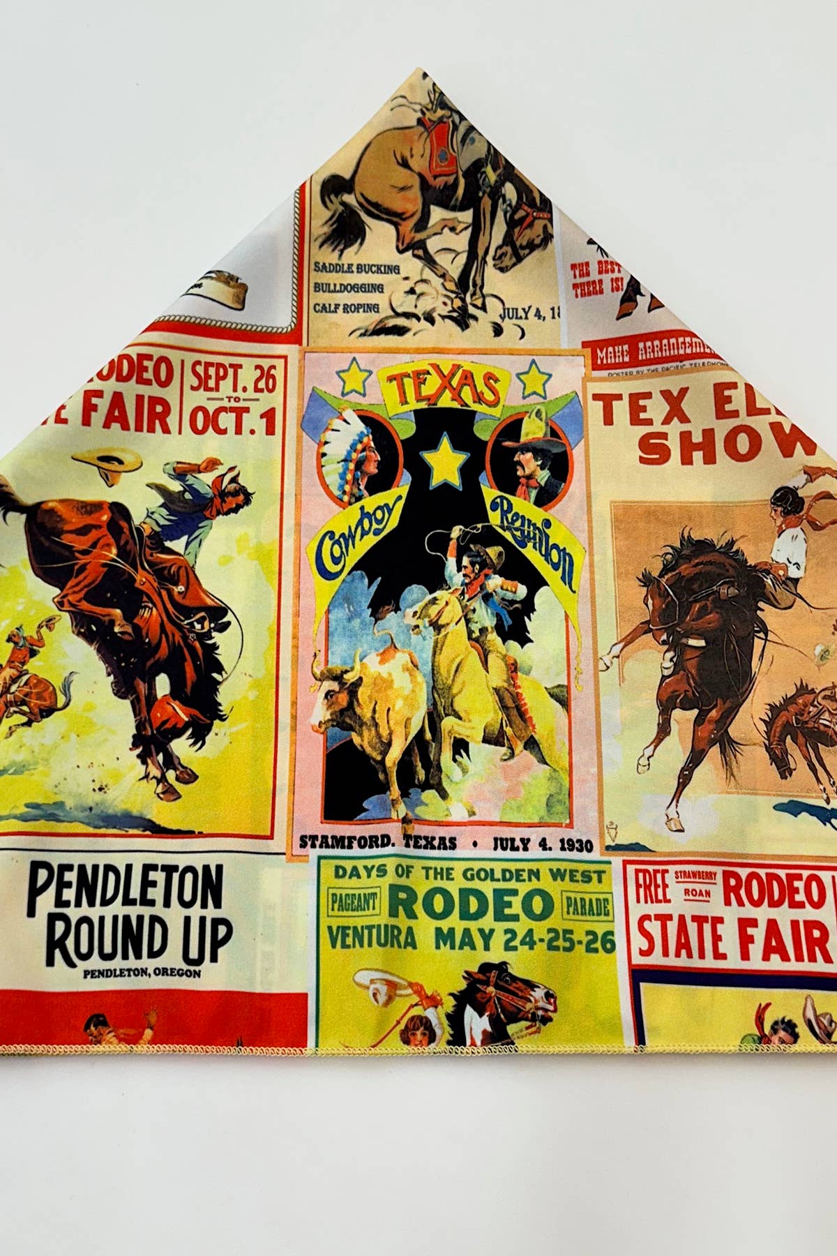 SC-5615-Norma Cowboy Assorted Print Scarf
