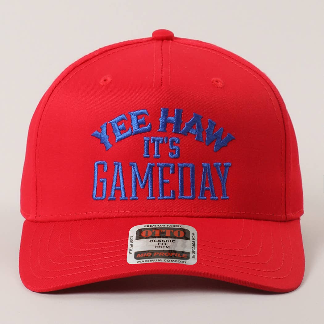 YEE HAW IT'S GAMEDAY Embroidered Trucker Hat