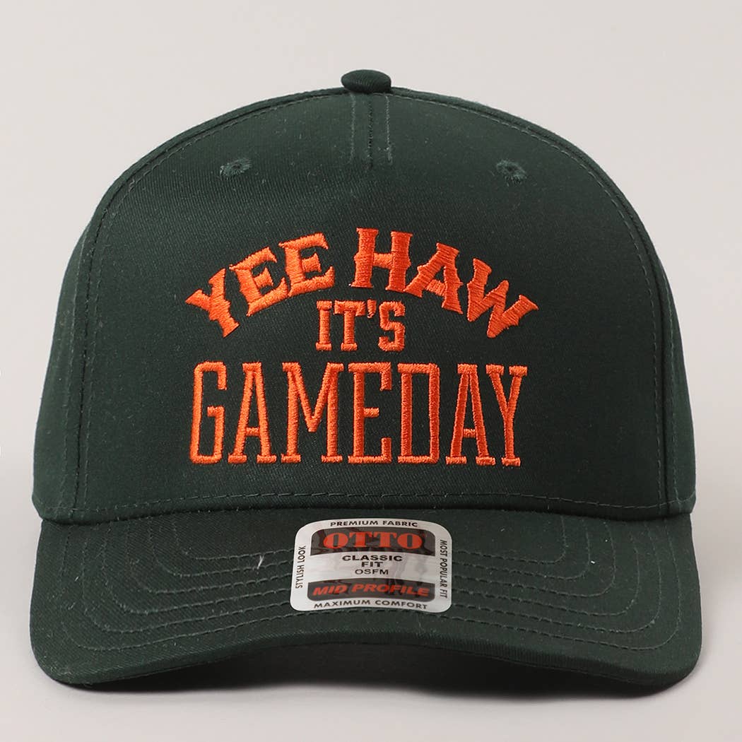 YEE HAW IT'S GAMEDAY Embroidered Trucker Hat