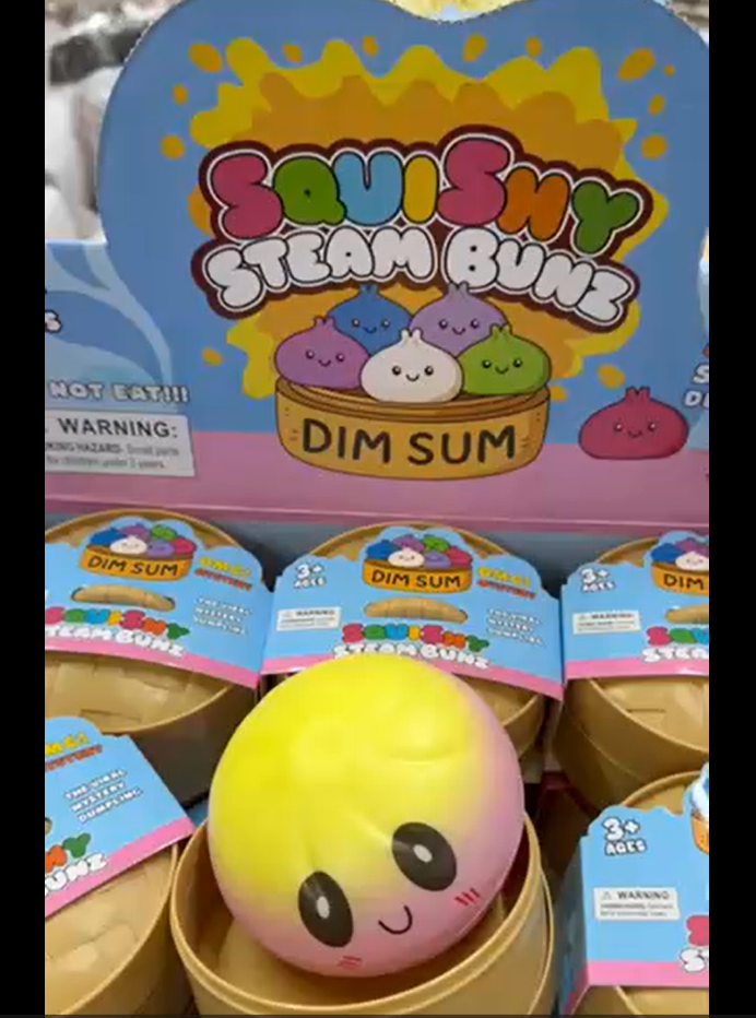 Slow Riser Foamy Spongy Squishy Two-Toned Bun | HOT | Trendy