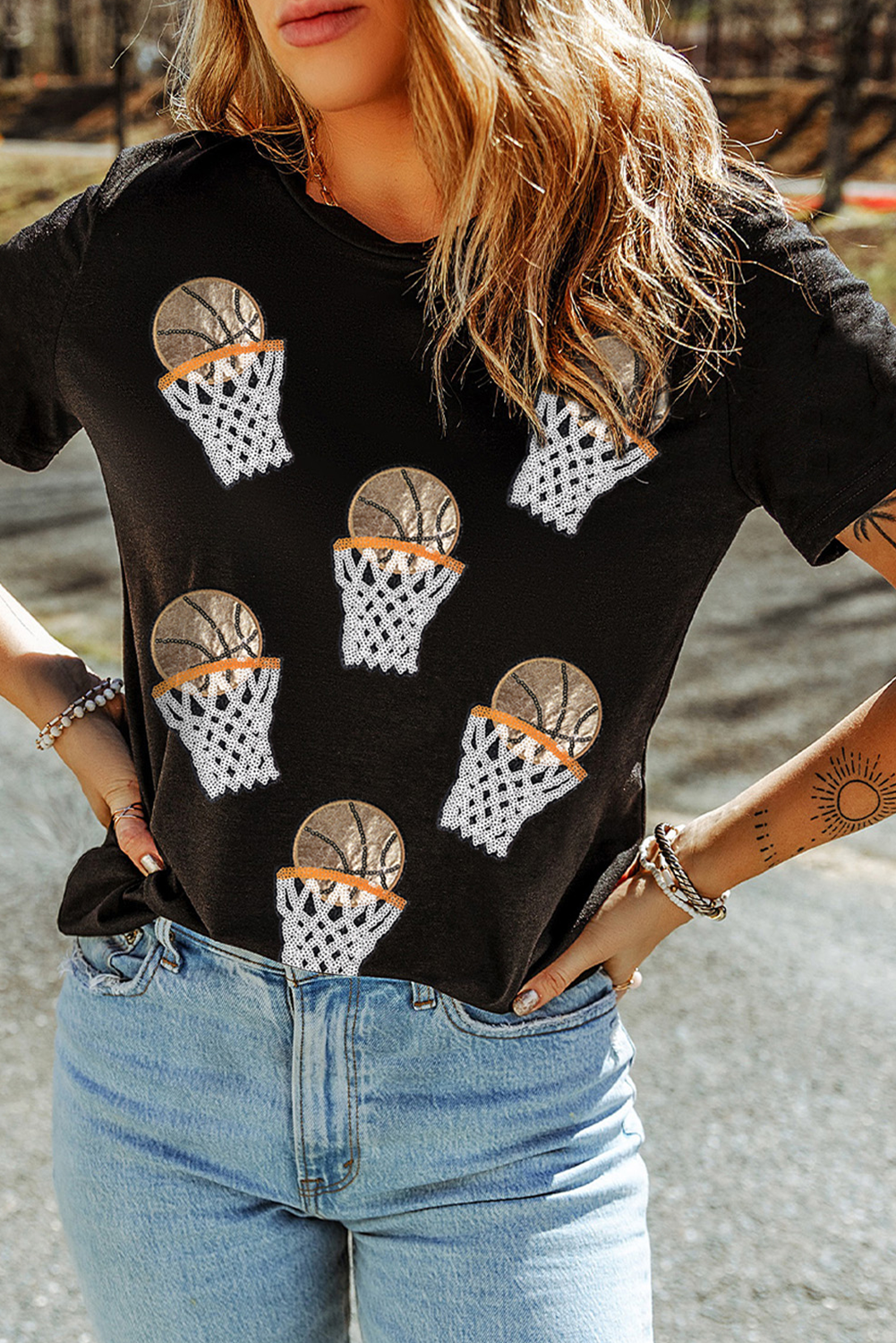 Basketball Game Day Graphic T Shirt | S-3XL