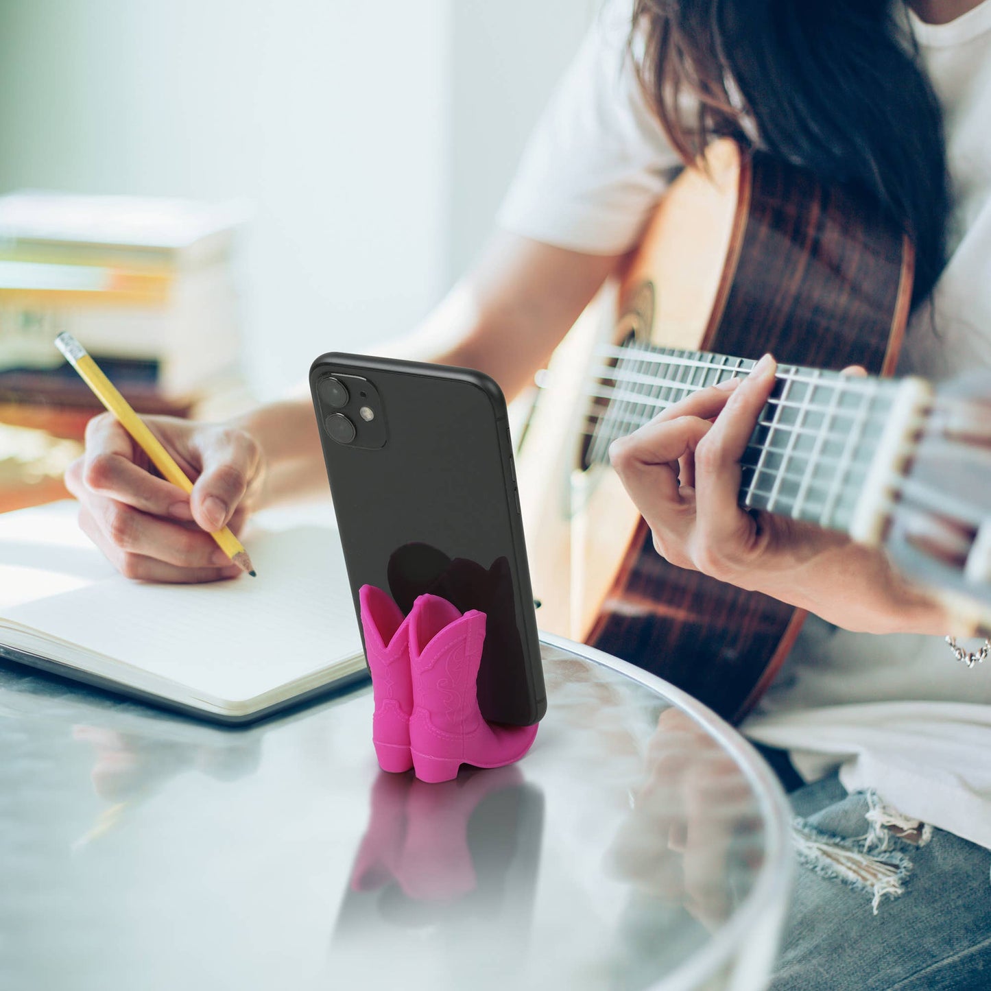 Giddy Up - Cowboy Boot Phone Stand
