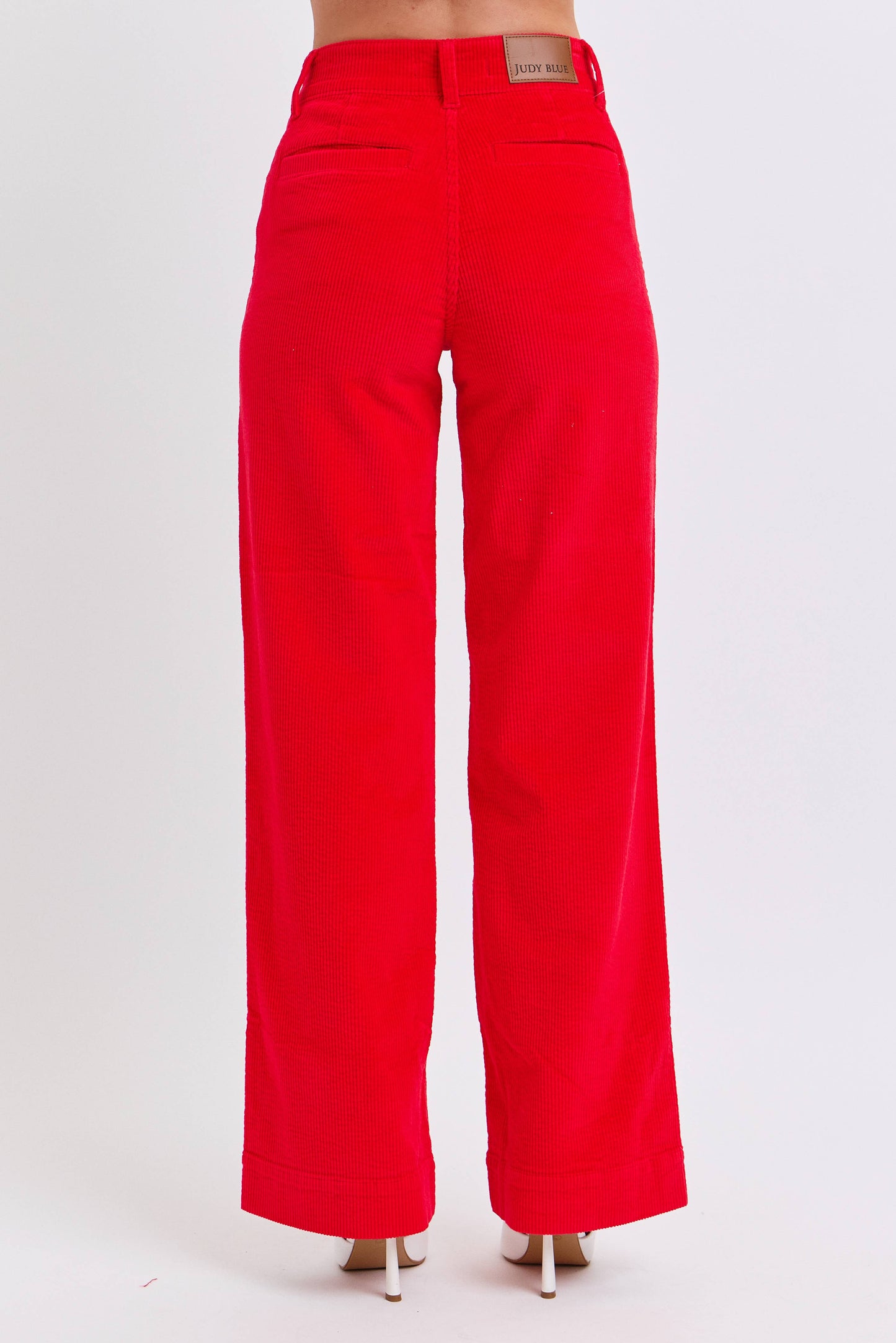 High Waisted Corduroy Trouser Wide