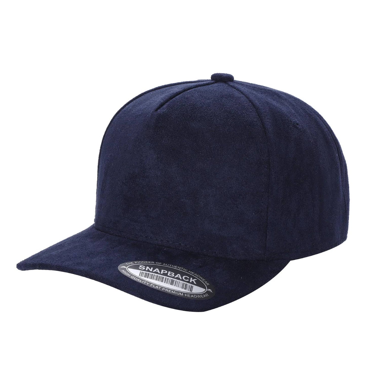 Dozen Solid Color Suede Snapback Hats