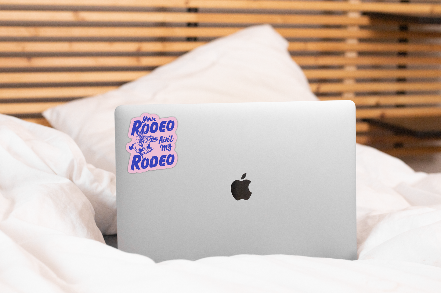 Your Rodeo Ain't My Rodeo Sticker - yeehaw, cowgirl, western