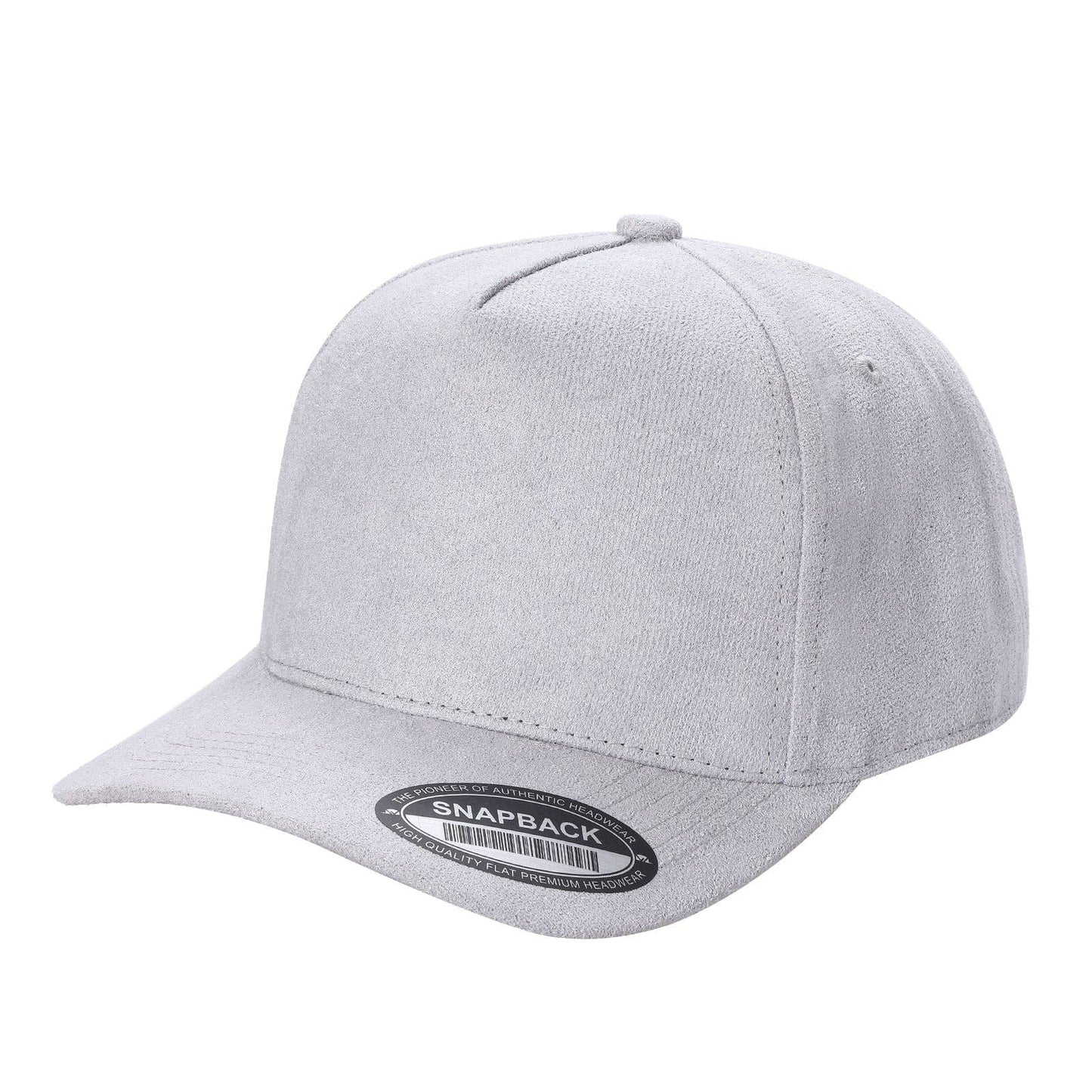 Dozen Solid Color Suede Snapback Hats