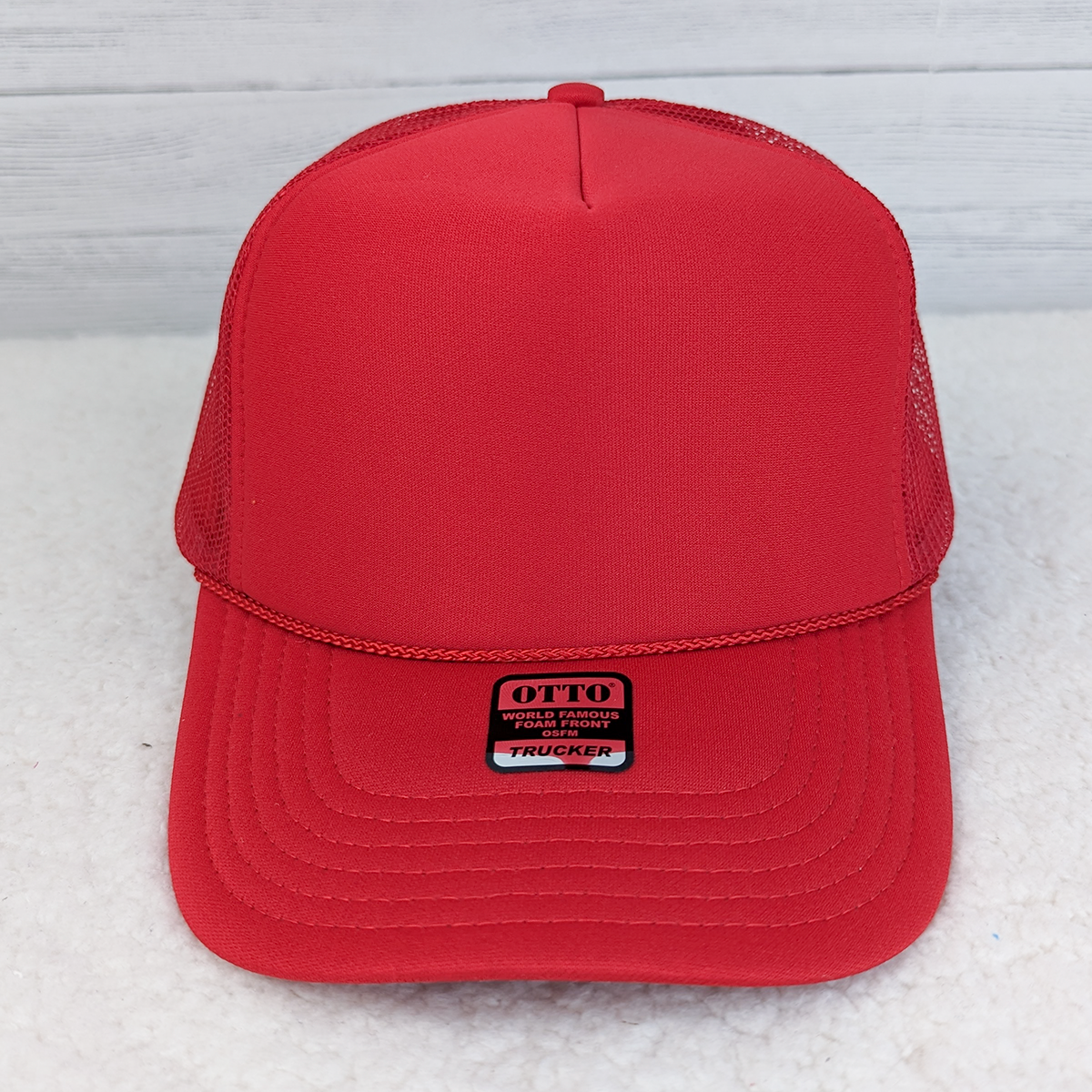 Red Foam Trucker Hat