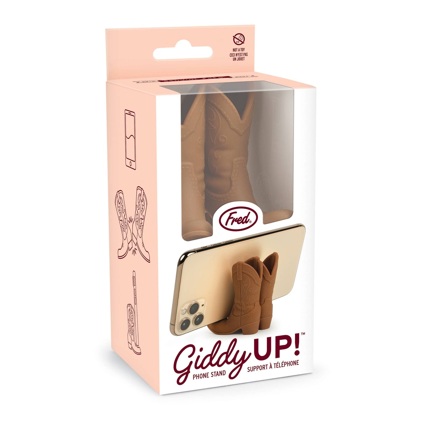 Giddy Up - Cowboy Boot Phone Stand