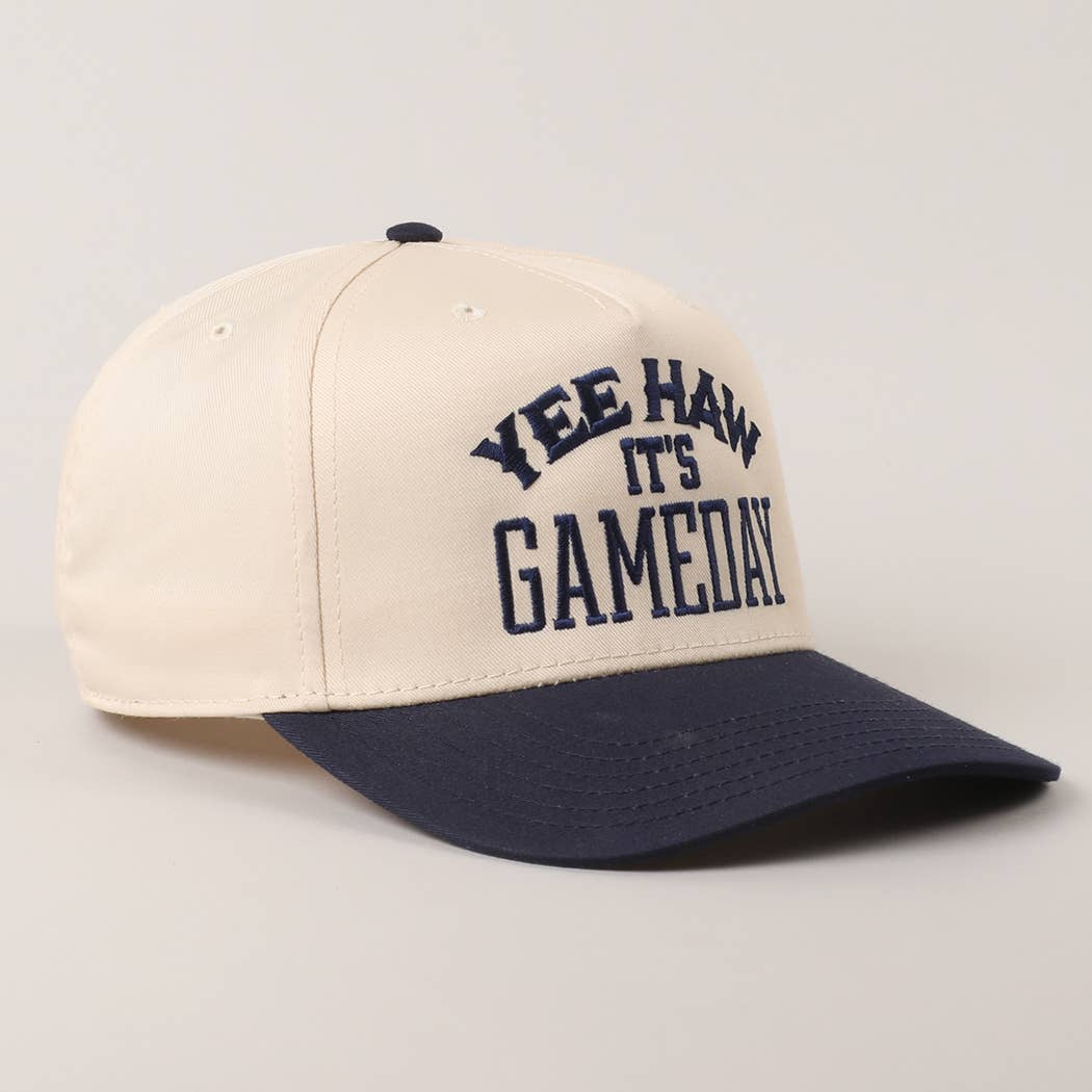 YEE HAW IT'S GAMEDAY Embroidered Trucker Hat