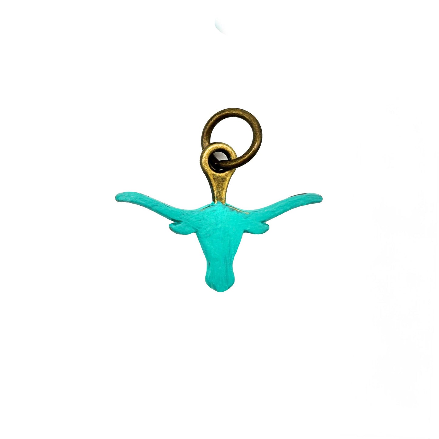 Longhorn Steer Charm (available with bracelet or necklace)