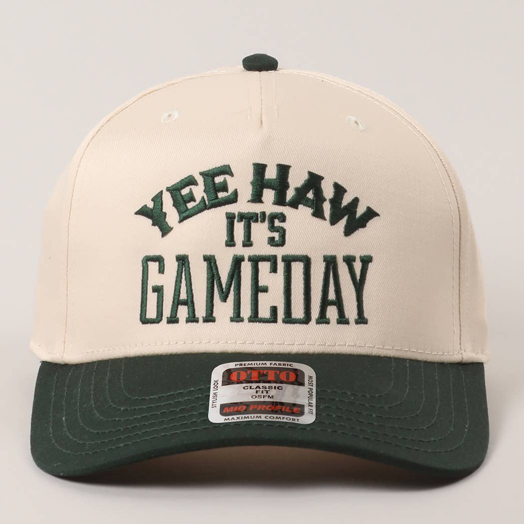 YEE HAW IT'S GAMEDAY Embroidered Trucker Hat