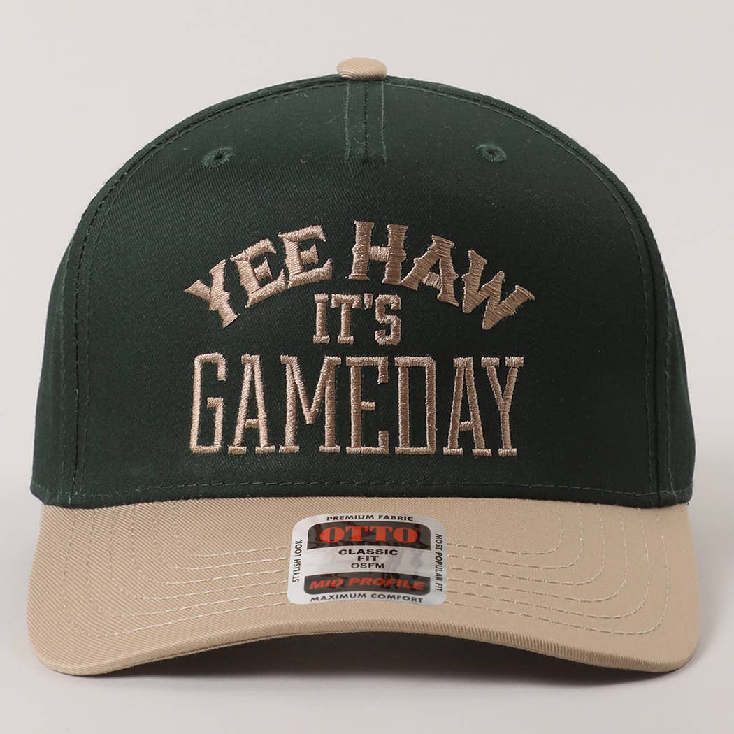 YEE HAW IT'S GAMEDAY Embroidered Trucker Hat
