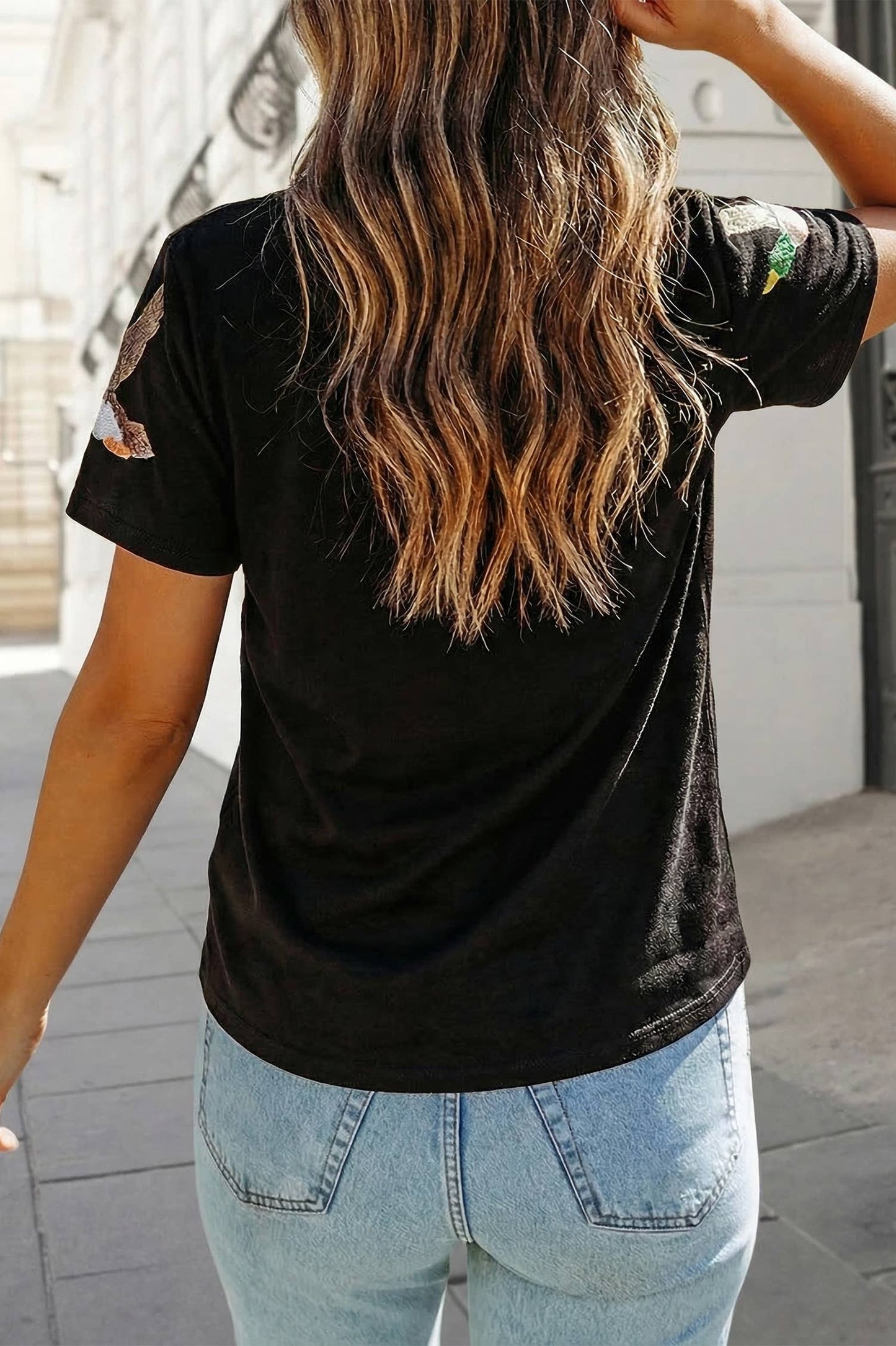 Sequin Mallard Duck Western Graphic Tee | S-3XL
