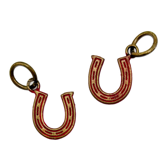 Horseshoe Luck Charm (available with bracelet or necklace)