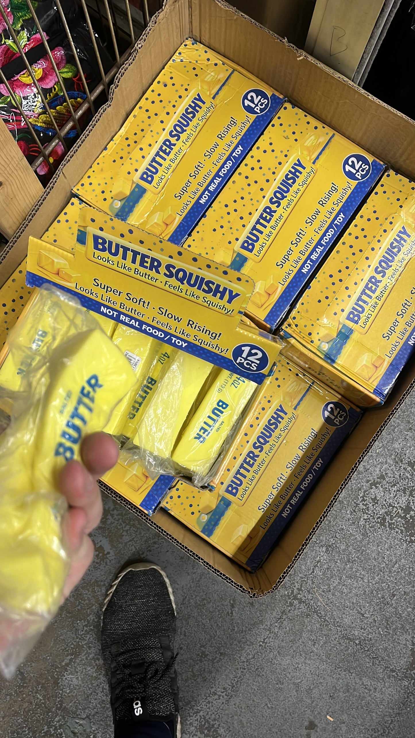 4oz Squishy Yellow & RAINBOW Butter | Toy | Trendy | HOT
