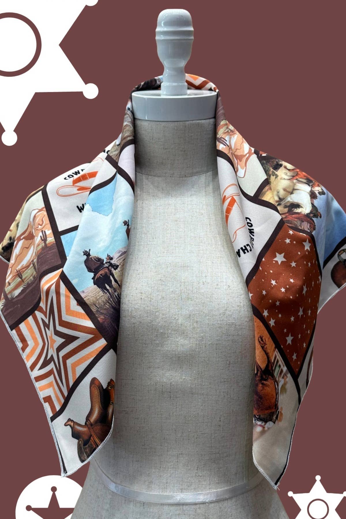 SC-6733-Lidia Western Wild & Free Print Scarf