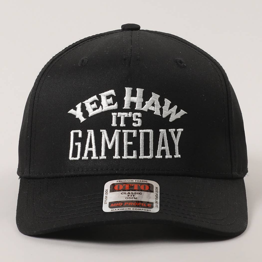 YEE HAW IT'S GAMEDAY Embroidered Trucker Hat