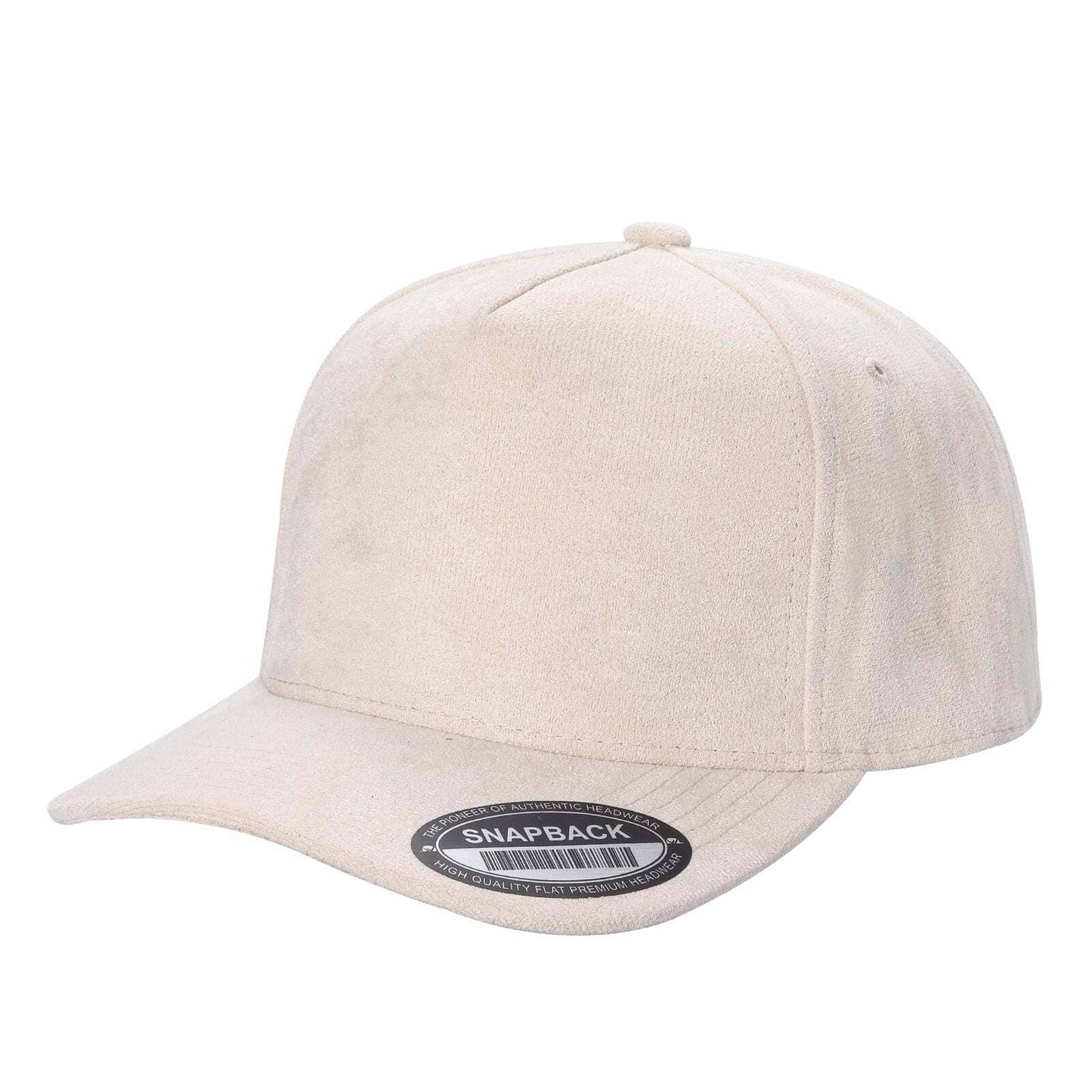 Dozen Solid Color Suede Snapback Hats