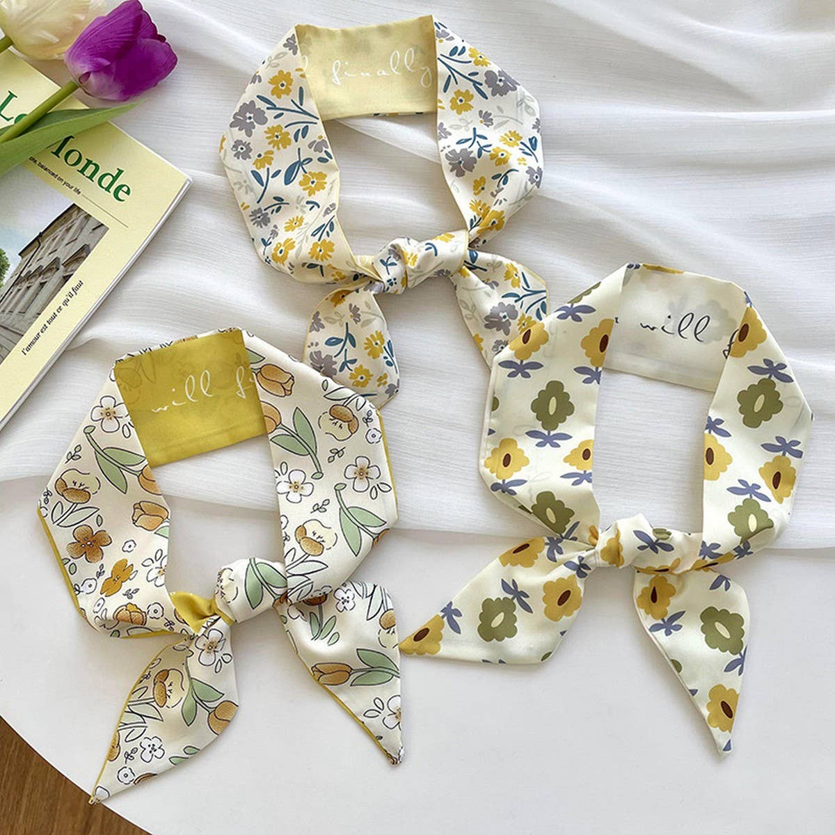 NEW YELLOW WHITENING HIGH-END FASHION HEADBAND_CWAHA4134