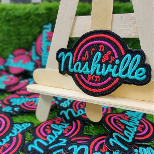 Nashville embroidered patch!