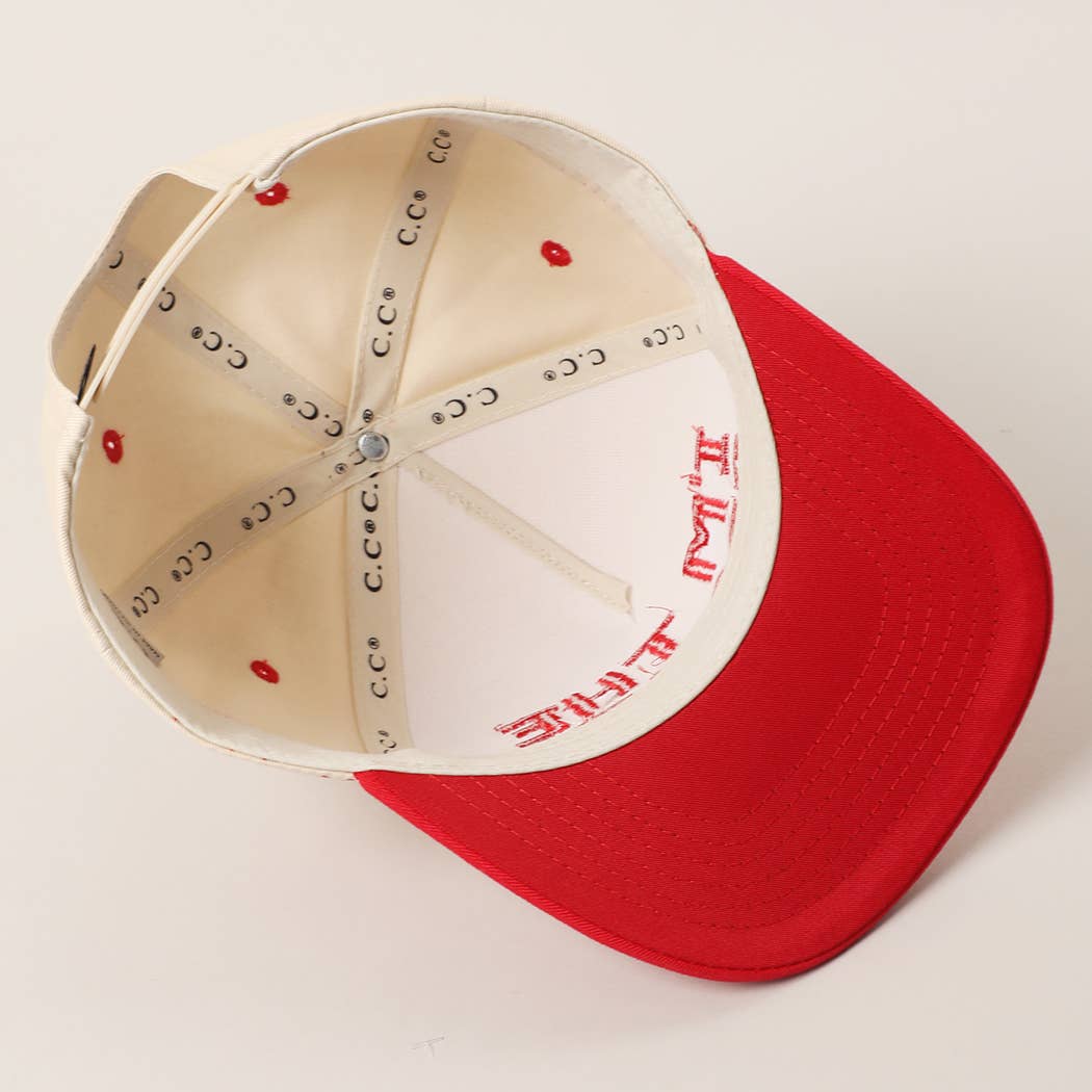 I'M THE PROBLEM Two-Tone Cotton Two Stripes Trucker Hat
