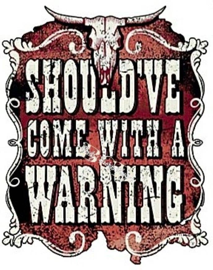 Western Vintage Look Heat Transfer