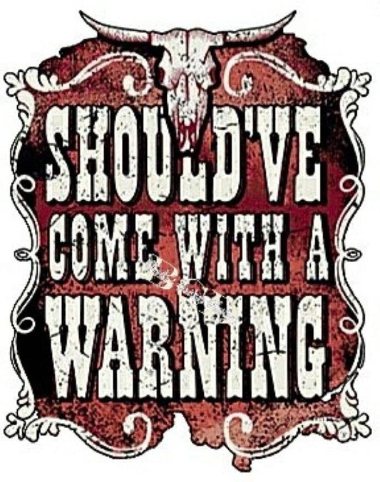 Western Vintage Look Heat Transfer