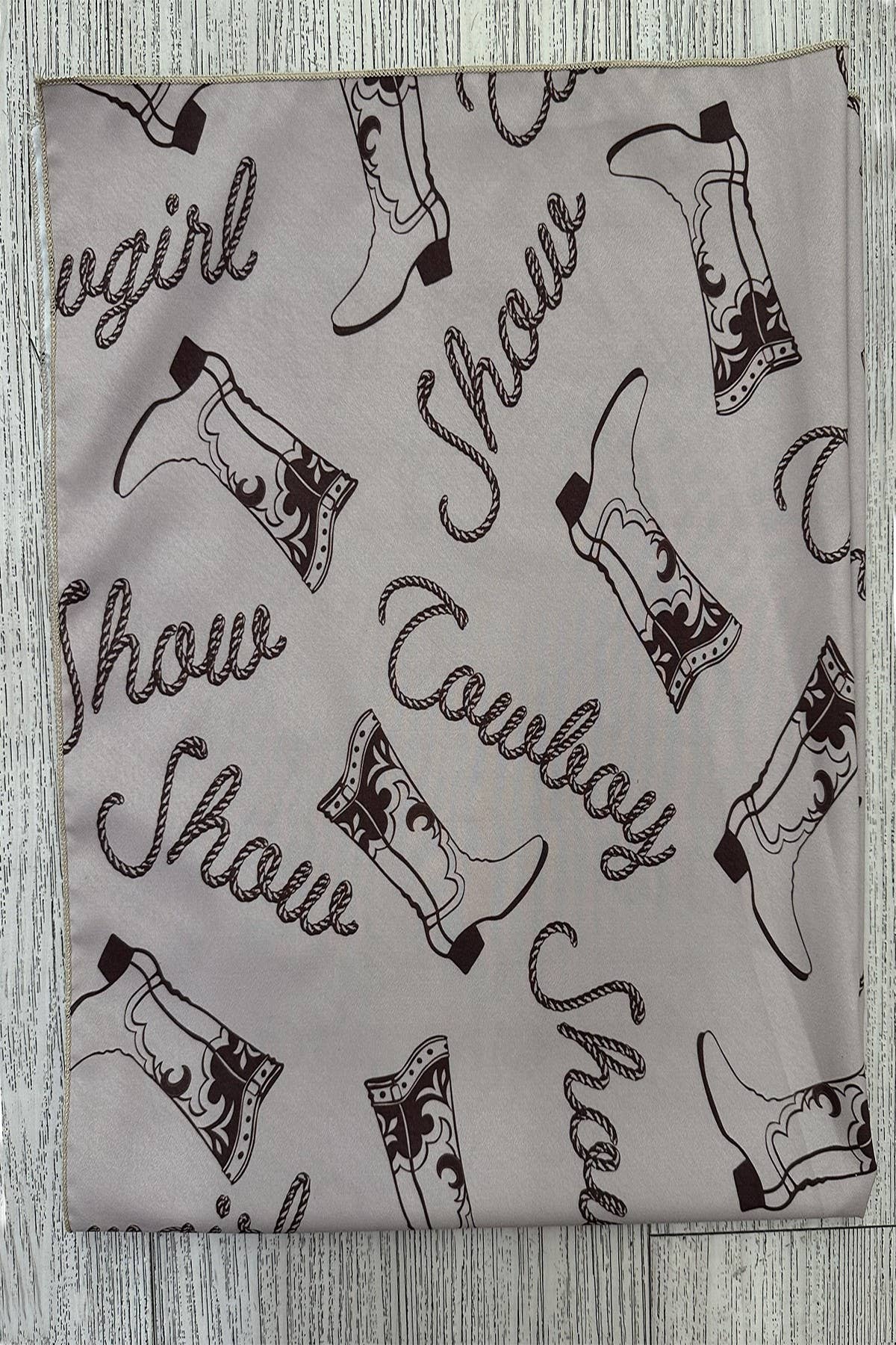 SC-6157-Norma Cowboy Show Print Scarf