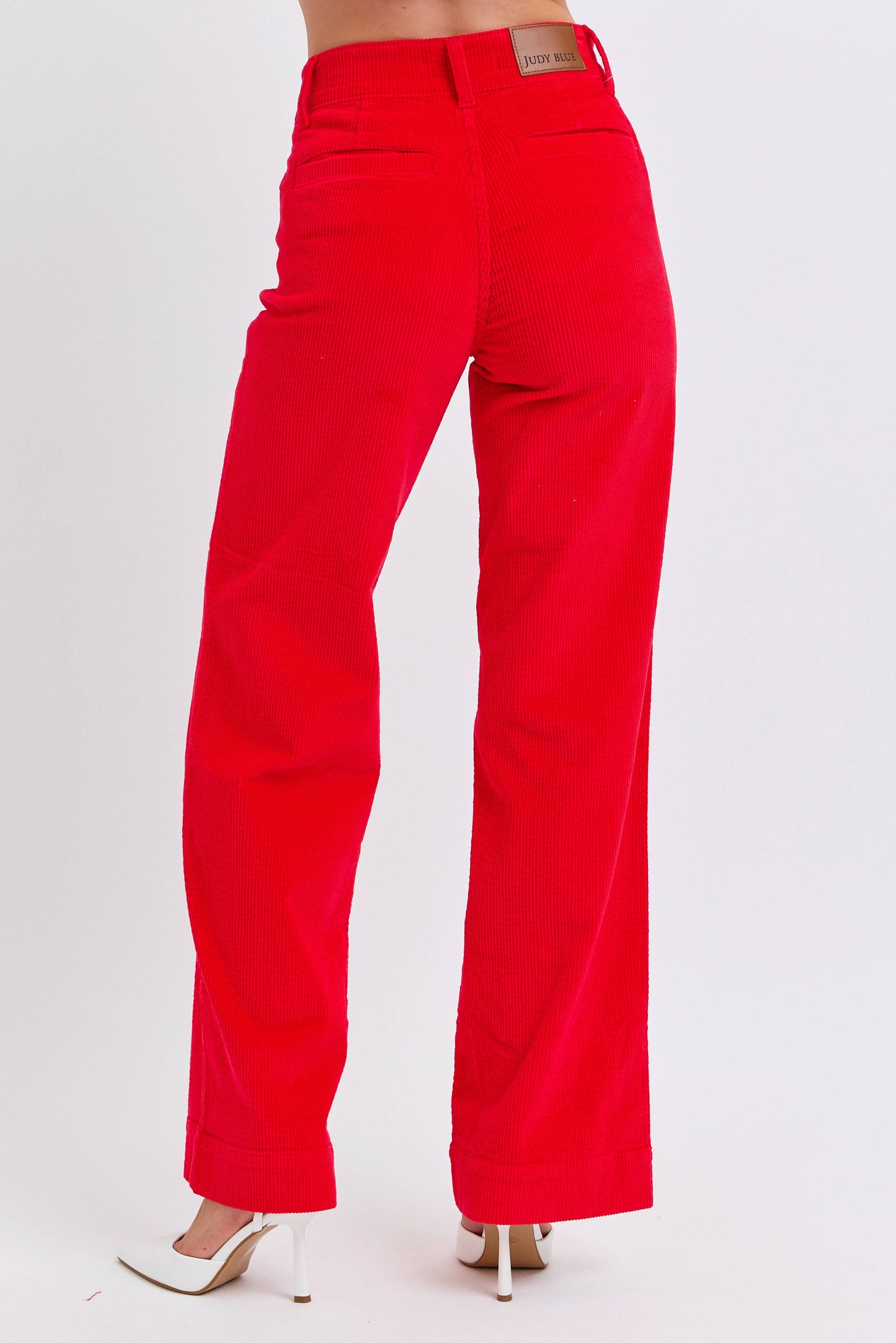 High Waisted Corduroy Trouser Wide