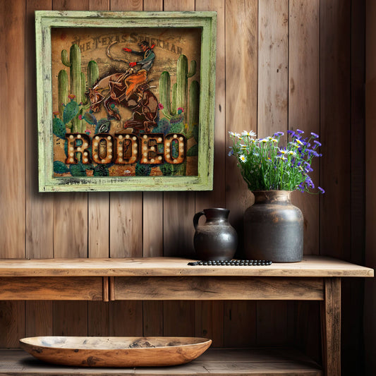 Rodeo Lights-Square Artwork