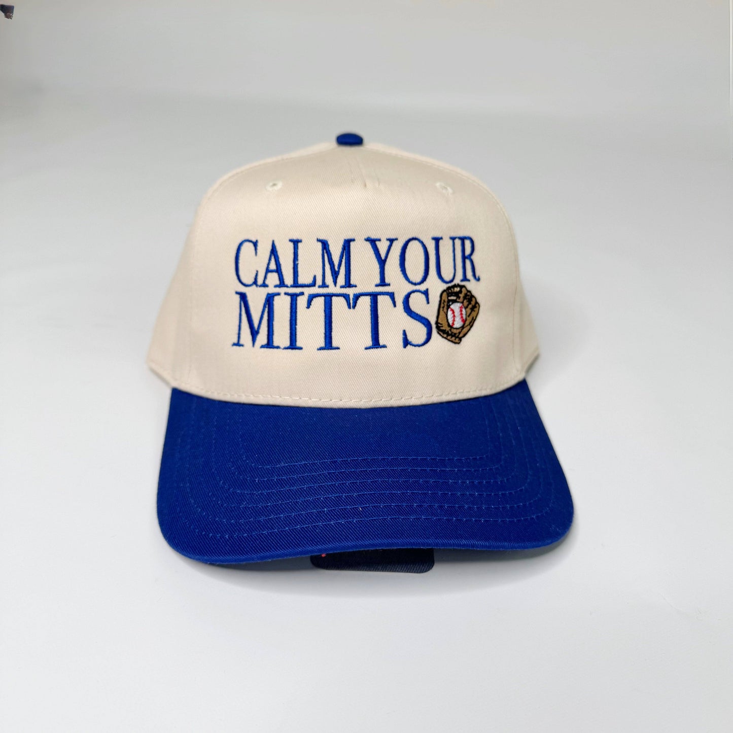 Baseball Calm Your Mitts Trucker Hat