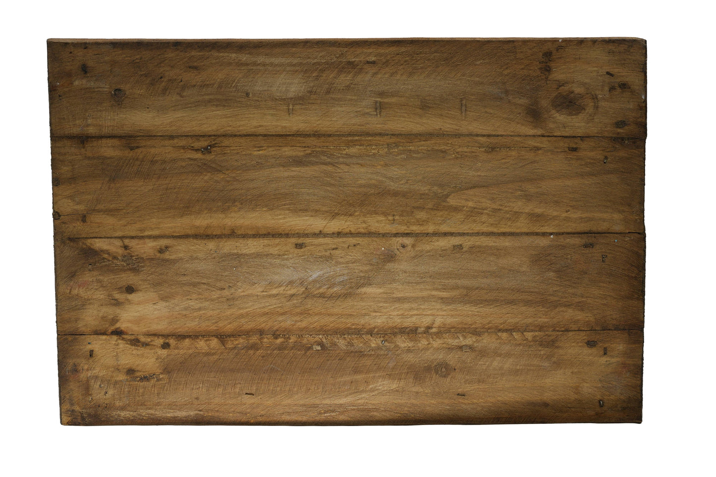 Tobin Farmhouse Display Table-Wood-18x12x18-Turquoise