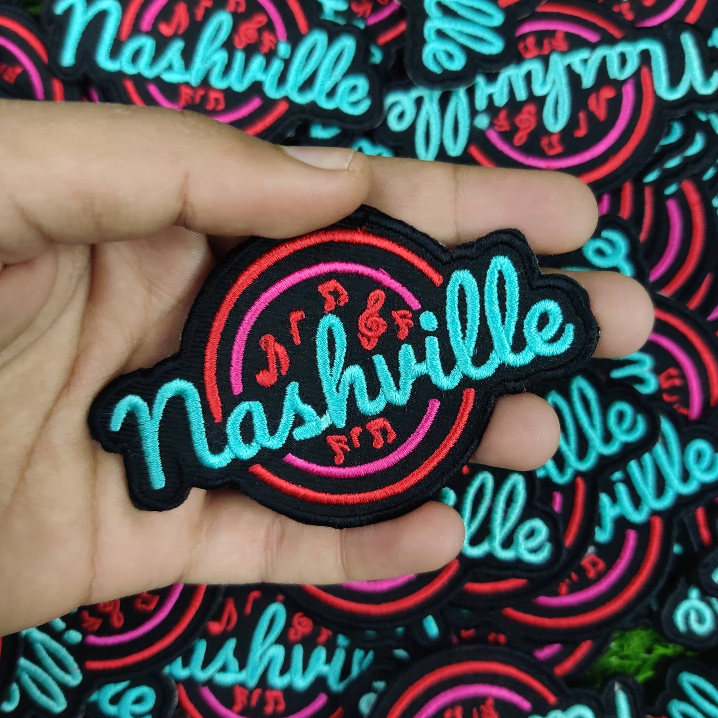 Nashville embroidered patch!