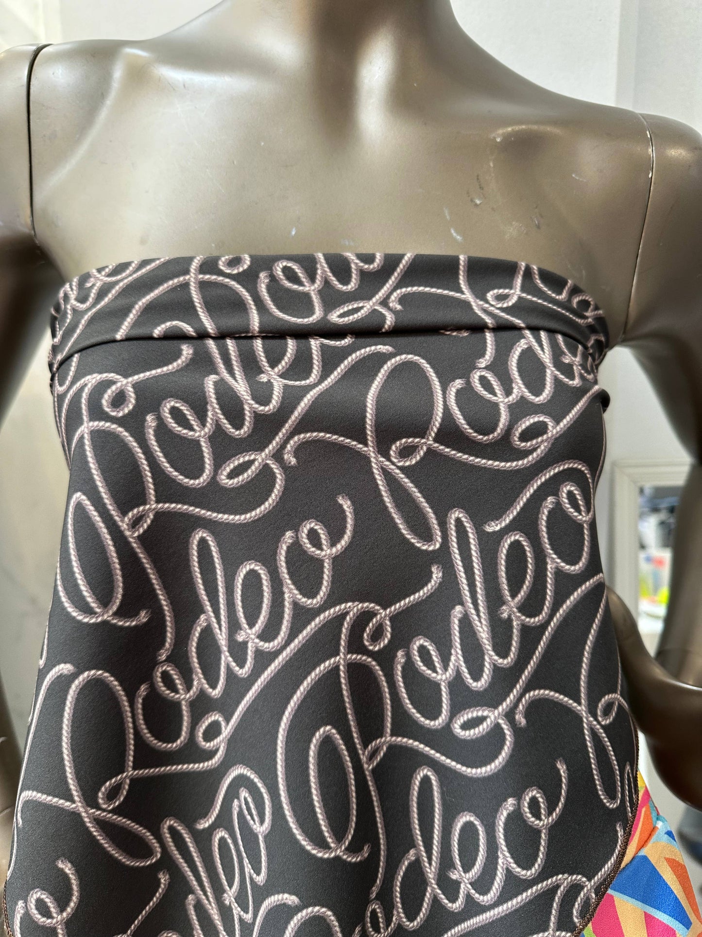 SC-5623-1-Western Rodeo All Over  Print Scarf